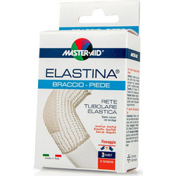 Master Aid Elastina Ελαστικός Επίδεσμος Διχτυωτός Ποδιού & Χεριού 3m