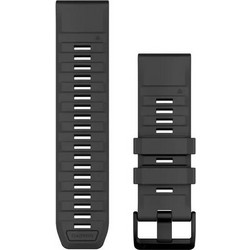 Garmin QuickFit 26 Λουράκι Σιλικόνης Black / Pebble Gray (Garmin Fenix 3 / 5X / 3HR / 5X Plus / 6X / 6X Pro / 7X)