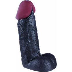 NMC Giant Family Little Dick Ρεαλιστικό Dildo με Βεντούζα & Όρχεις 28cm Μαύρο