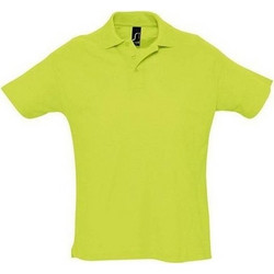Sol's Ανδρική Μπλούζα Polo Κοντομάνικη Lime 11342-280