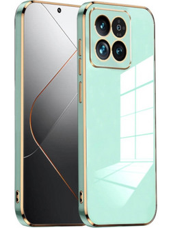 Bodycell Gold Plated Back Cover Mint Green (Xiaomi 14 Pro)