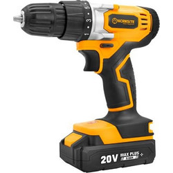 Worksite CD318 Δραπανοκατσάβιδο Μπαταρίας 20V 1x2Ah