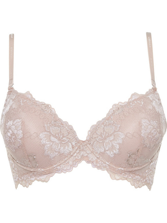 Lormar PRESTIGE Σουτιέν Balconette Push Up με Μπανέλα Nude
