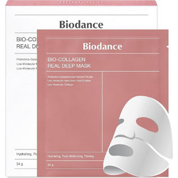 Biodance Bio-Collagen Real Sheet Μάσκα Προσώπου για Ενυδάτωση με Κολλαγόνο 34gr