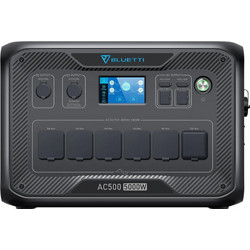 Bluetti AC500-EU-GY-BL-00 Power Station 6xAC 1xDC 2xUSB-A 2xUSB-C