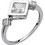 Prince Silvero Γυναικείο Δαχτυλίδι από Ασήμι 925 3ZK-RG158-1