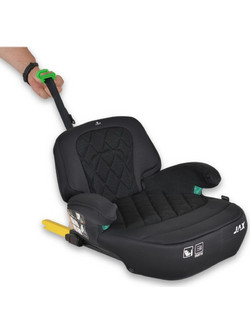 Cangaroo Jax Κάθισμα Αυτοκινήτου Booster i-Size 22-36kg ISOfix Black