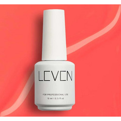 Leven 133 Coral Pink Ημιμόνιμο Βερνίκι Νυχιών 15ml