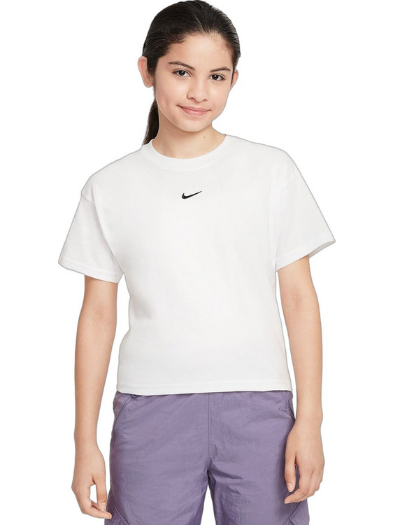 Nike Παιδικό T-Shirt Κοντομάνικο Λευκό FZ5559-100