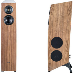 Elac Concentro S 509 Ζεύγος Ηχείων Hi-Fi Δαπέδου 4 Δρόμων Gloss Walnut