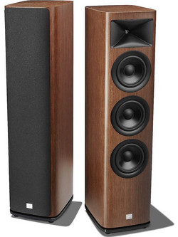 JBL HDI-3600 Ζεύγος Ηχείων Hi-Fi Δαπέδου 250W 2.5 Δρόμων Walnut