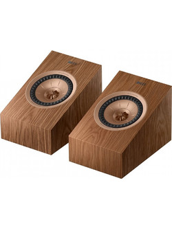KEF R8 Meta Ζεύγος Ηχείων Hi-Fi Τοίχου 150W 2 Δρόμων Walnut