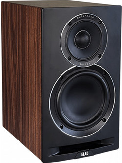 Elac Uni-Fi Reference UBR62 Ζεύγος Ηχείων Hi-Fi Βιβλιοθήκης 140W 3 Δρόμων Black Wood
