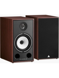 Triangle Borea BR03 Ζεύγος Ηχείων Hi-Fi Βιβλιοθήκης 100W 3 Δρόμων Walnut