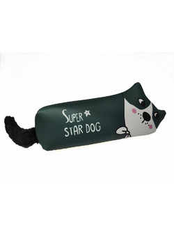 Spadi Star Super Star Dogs Κασετίνα Βαρελάκι Μαύρη 04522800