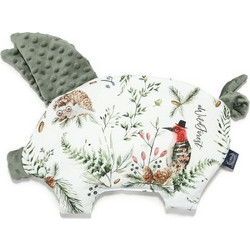 La Millou Sleepy Pig Forest Khaki Βρεφικό Μαξιλάρι Ύπνου Υποαλλεργικό 40x35cm