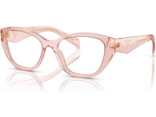 Prada 0PR21ZV 19Q1O1 Γυναικείος Σκελετός Γυαλιών Οράσεως Κοκάλινος Ροζ