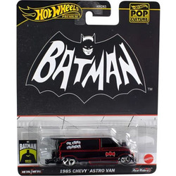 Mattel Hot Wheels Pop Culture Batman 1985 Chevy Astro Van