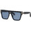 Philipp Plein SPP108V 703 Γυαλιά Ηλίου Τετράγωνα Κοκάλινα Μαύρα με Μαύρο Φακό
