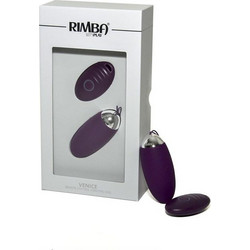 Rimba Venice Egg Vibrator Δονητής Egg για Ζευγάρια με Τηλεχειριστήριο Μωβ