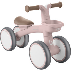 KikkaBoo Zipi Περπατούρα Ride On Αυτοκινητάκι 12m+ Ροζ