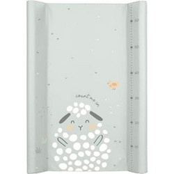 KikkaBoo Sleepy Sheep Σκληρή Αλλαξιέρα Μωρού Πλαστική 70x50cm Πράσινο Mint