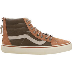 Vans Sk8 Hi Reissue Ανδρικά Sneakers Μποτάκια Ταμπά VVOMBA0