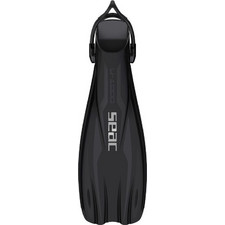 Seac Sub U-1000 Sling Strap Βατραχοπέδιλα Κατάδυσης Black