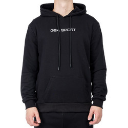 GSA Sport Logo Hoodie Ανδρικό Αθλητικό Φούτερ με Κουκούλα Μαύρο 28-1404