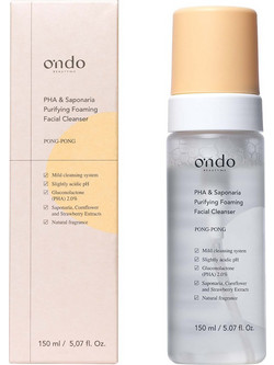 Ondo Beauty 36.5 PHA & Saponaria Purifying Αφρός Καθαρισμού Προσώπου 150ml