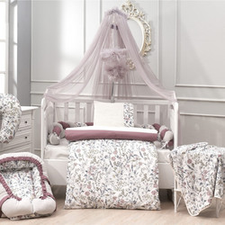 Abo Flower Garden Σετ Κούνιας White/Pink 3τμχ