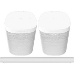 Sonos Arc Surround Set: Sonos Arc + 2x Sonos One SL Σετ Ηχείων Home Cinema 5.0.2 με Wi-Fi & Ασύρματα Ηχεία White