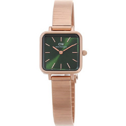 Daniel Wellington Quadro Γυναικείο Ρολόι με Ροζ Χρυσό Μεταλλικό Μπρασελέ DW00100519