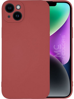 Sonique My Colors Silicone Back Cover Burgundy (iPhone 14 Plus)