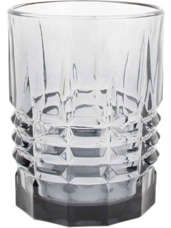 Salt & Pepper Σετ Ποτήρια Ουίσκι Γυάλινα Victoria Grey 290ml 4τμχ SPP85920
