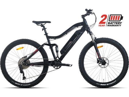 Velogreen Totem Protour M930 Ηλεκτρικό Ποδήλατο Mountain 27.5" 250W με 10 Ταχύτητες και Δισκόφρενα Μαύρο