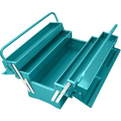 Total THT10701 Βαλίτσα Εργαλείων Μεταλλική Π20xΒ49xΥ29cm