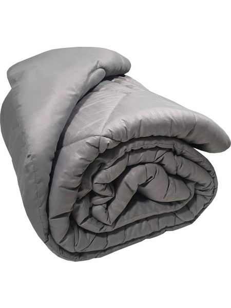 Komvos Πάπλωμα Μονό 160x240 Stripe Grey