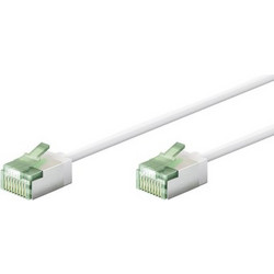 Goobay U/FTP Cat.8.1 Καλώδιο Δικτύου Ethernet 0.5m White 74359