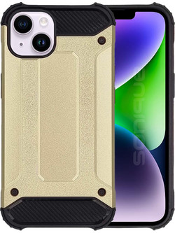 Sonique Heavy Armor Back Cover Gold (iPhone 14 Plus)