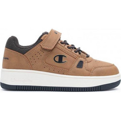 Champion RD18 Cord B Παιδικά Sneakers Καφέ Navy Μπλε S32939-YS130
