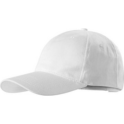 Malfini Καπέλο Jockey Υφασμάτινο Λευκό MLI-P3100