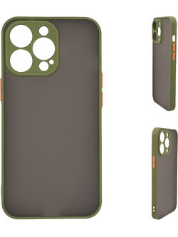 Sonique Color Button Bumper Light Green (iPhone 15 Pro)