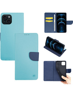 Sonique Trend Wallet Ciel / Navy Blue (iPhone 15)