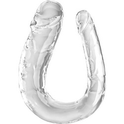 Pipedream King Cock Large Trouble Διπλό Dildo 44cm Clear
