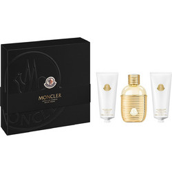 Moncler Sunrise Pour Femme Eau de Parfum 100ml + Shower Gel 100ml + Body Cream 100ml