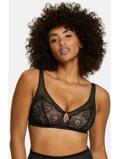 Sans Complexe Bralette χωρίς Μπανέλα Μαύρο 56SAK37-WF23-0077