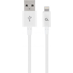 Cablexpert USB-A to Lightning Cable 2m White CC-USB2-AMLM-2M-W