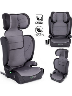 Ecotoys C026 Κάθισμα Αυτοκινήτου i-Size 15-36kg Black Grey