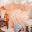 Melinen Mini Stars Πάνα Αγκαλιάς Χασέ Σομόν 85x85cm